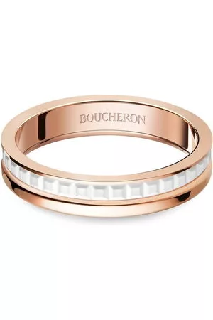 Boucheron Fascia - Anello a fascia Quatre in oro rosa 18kt