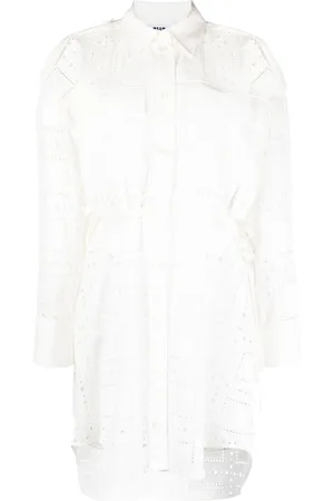 Msgm Chemisier con dettaglio cut-out