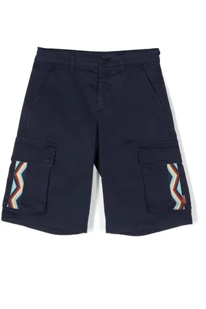 Missoni Shorts sportivi con stampa a zigzag