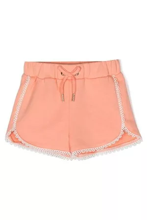 Chloé Pantaloncini - Shorts con coulisse - Arancione