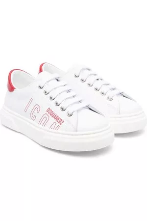 Dsquared2 Sneakers - Sneakers Icon con stampa - Bianco