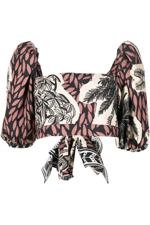 JOHANNA ORTIZ Blusa con stampa grafica