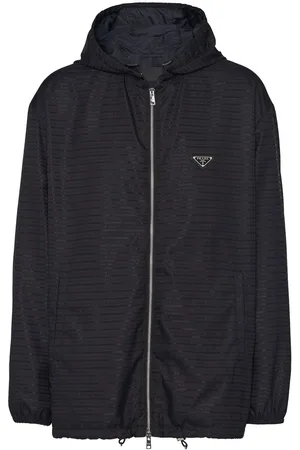 Prada Giacca Re-Nylon con cappuccio