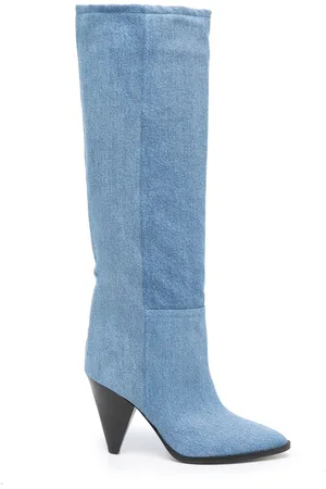 Isabel Marant Stivali Ririo denim 80mm