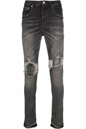 Purple Brand Jeans slim a vita bassa