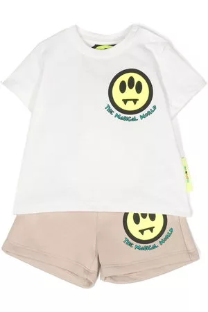 BARROW Tute sportive - Tuta sportiva con stampa - Bianco