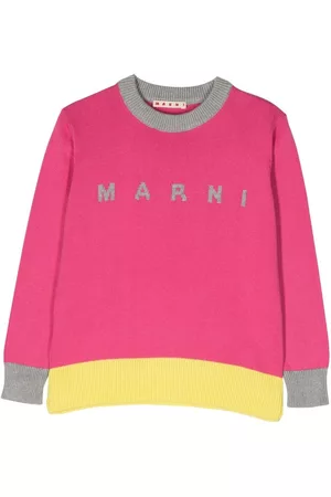 Marni Maglioni - Maglione con design color-block - Rosa