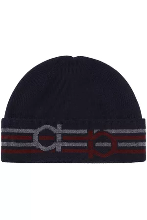 Salvatore Ferragamo Uomo Berretti - Berretto Gancini - Blu