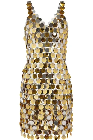 Paco rabanne Abito corto con paillettes