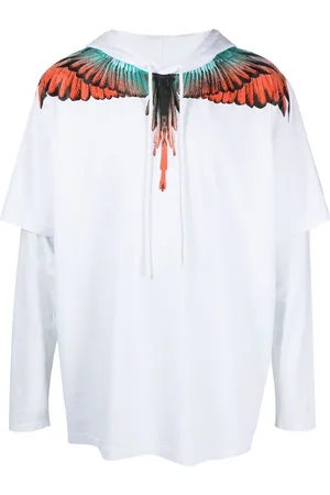 MARCELO BURLON Felpa con stampa