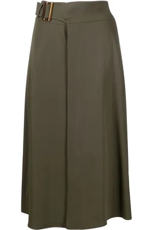 Ralph Lauren Gonna midi Annsley svasata