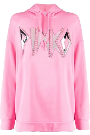 Pinko Felpa con logo a specchio
