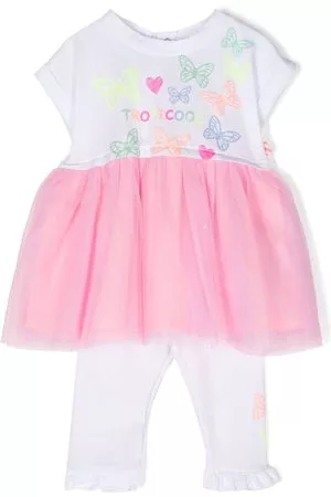 Billieblush Set abito e leggings - Bianco
