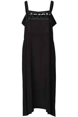 Maison Margiela Abito midi con ricamo