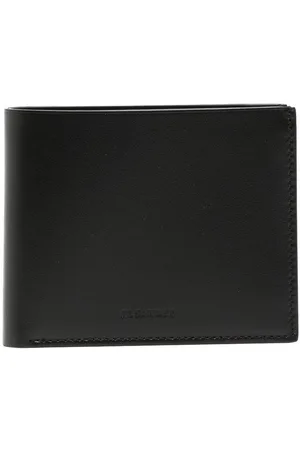 Jil Sander Portacarte con logo goffrato