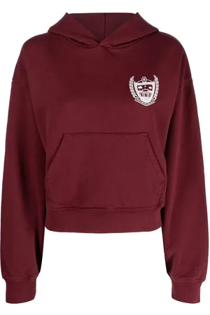 Sporty & Rich Felpa crop con stampa