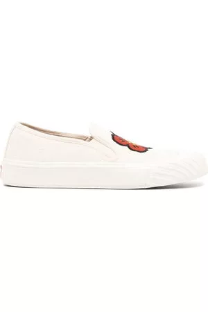 Kenzo Donna Sneakers - Sneakers con ricamo - Bianco