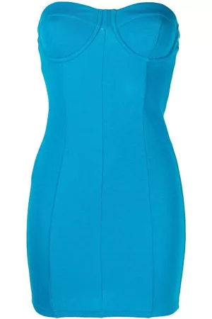 Victor Glemaud Donna Vestiti attillati - Abito corto aderente - Blu