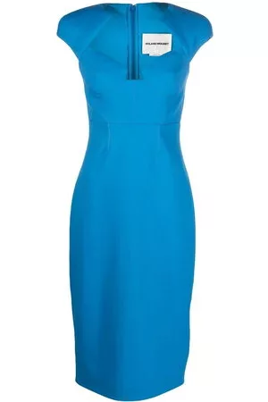 Roland Mouret Donna Vestiti attillati - Abito aderente - Blu