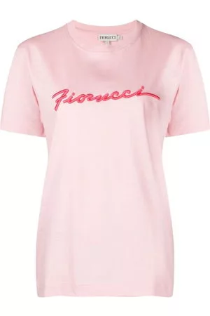 Fiorucci T-shirt con ricamo - Rosa
