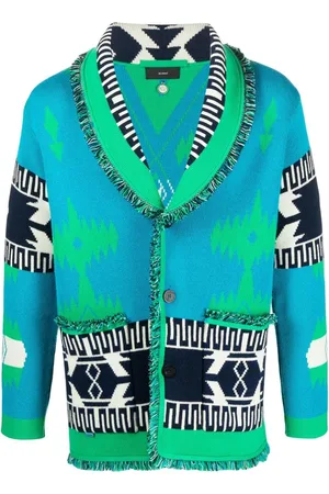 Alanui Cardigan Icon jacquard