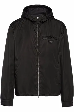Prada Giacca Re-Nylon con cappuccio