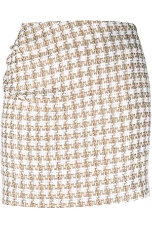 IRO Gonna in tweed con arricciatura