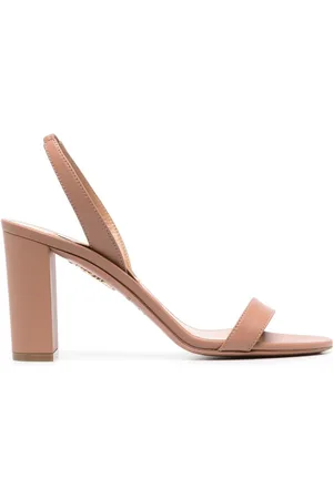 Aquazzura Sandali in pelle con tacco 90mm