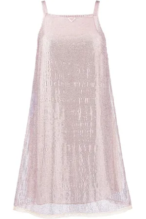 Prada Abito corto con strass