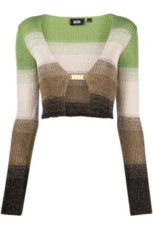 GCDS Cardigan crop in lurex