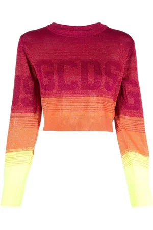 GCDS Maglione con stampa crop