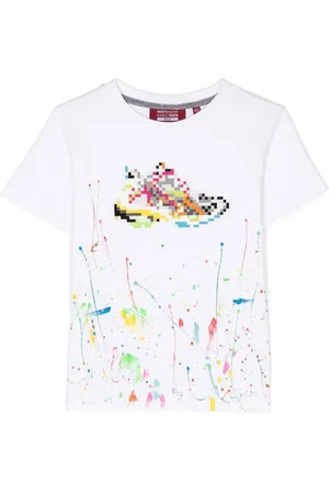MOSTLY HEARD RARELY SEEN T-shirt Mini Multi Neon Runner