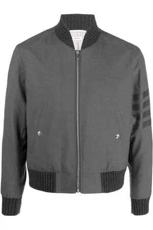 Thom Browne Bomber con dettaglio a 4 righe