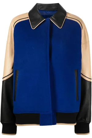 GOEN.J Bomber in finta pelle