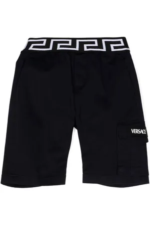 VERSACE Shorts con banda Greca