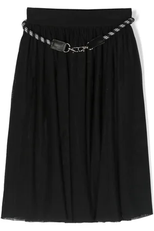 DKNY Gonna plissettata con cintura