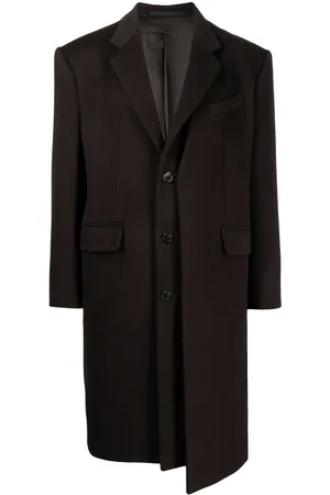 SONGZIO Cappotto monopetto con design a strati