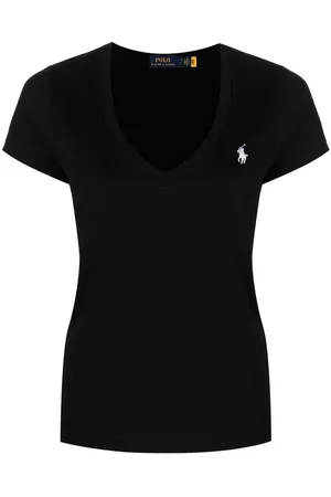 Ralph Lauren T-shirt Polo Pony con scollo a V