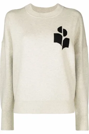 Marant Etoile Maglione Atlee con intarsio