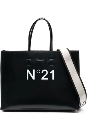 Nº21 Borsa tote con stampa