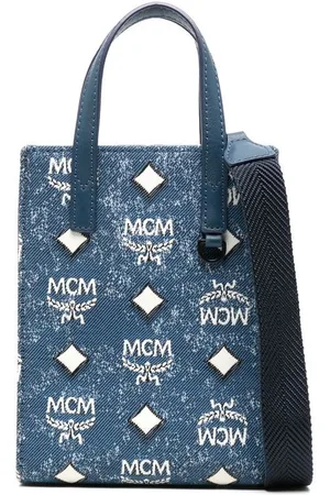 MCM Borsa a tracolla Aren denim mini