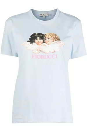Fiorucci Donna T-shirt - T-shirt con stampa - Blu