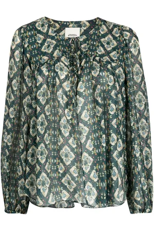 Isabel Marant Blusa Ametissa con nodo