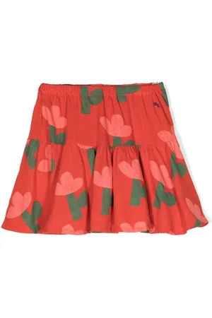 Bobo Choses Gonna plissettata Sea Flower