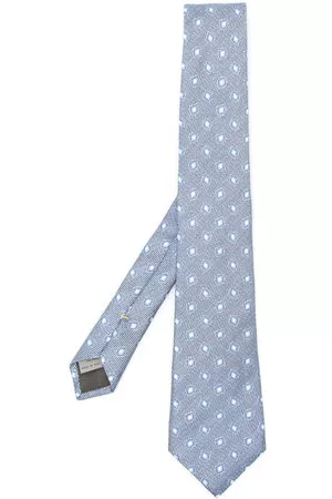 CANALI Uomo Papillon - Cravatta con stampa grafica - Blu