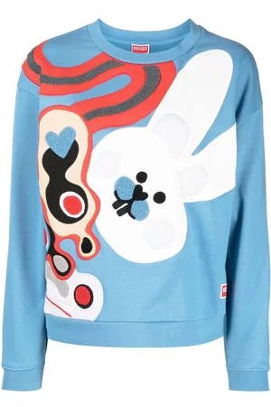 Kenzo Felpa con applicazione - Blu
