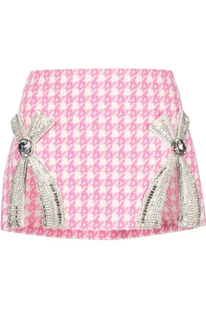 AREA Minigonna con cristalli