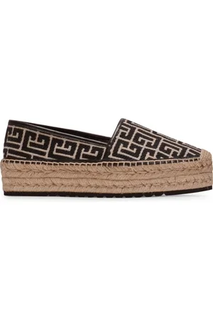 Balmain Espadrilles con monogramma