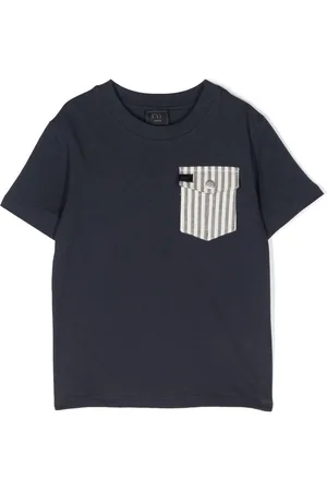 FAY T-shirt con dettaglio tasca