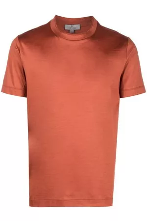 CANALI Uomo T-shirt - T-shirt girocollo - Arancione
